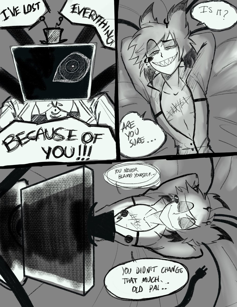 KonShot03's tweet photo. Just practicing, 😭🤌
#radiostatic #staticradio #hazbinhotel #alastor #hazbinhotels2 https://t.co/eOWRvCvH14