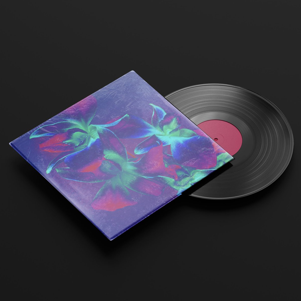 Just thought that the photo I edited would look cool on a vinyl