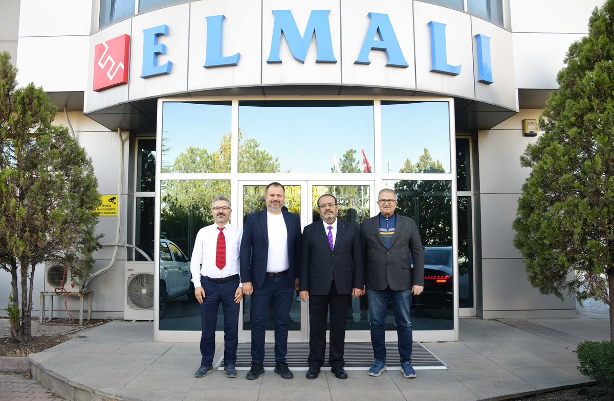 Rektörümüz Prof. Dr. Osman Nuri Çelik ve beraberinde Rektör Danışmanı Prof. Dr. Bayram Akdemir, Elmalı Makine Sanayi Ticaret A.Ş Yönetim Kurulu Başkanı Ahmet Elmalı'yı ziyaret ederek yapılabilecek iş birlikleri hakkında görüş alışverişinde bulunuldu. 

<a href="/oncelik/">Osman Nuri ÇELİK🇹🇷</a>