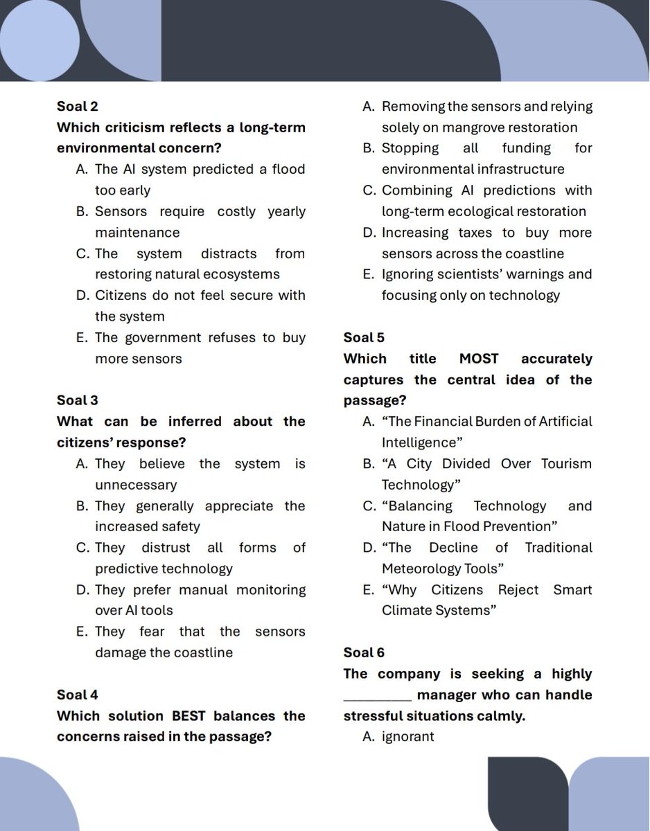 beautysseulgi's tweet image. Siap tembus English Proficiency (AKDING) PLN Group 2025? ⚡📘
E-book lengkap berisi strategi, contoh soal, pembahasan, dan tips lulus!
Belajar lebih terarah, hasil jauh lebih maksimal!

🔥 Download sekarang: lynk.id/baguseka