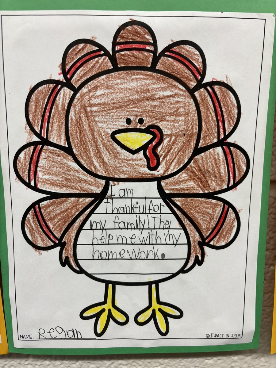PCSDdentzler's tweet image. Thankful thoughts being expressed every day! #PCSD proud #DentzlerEagles #Thankfulness