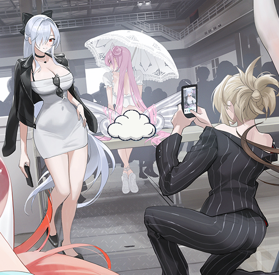 Grave loves her Cindy.
She's going to share those pics with all the moms in her group chat.