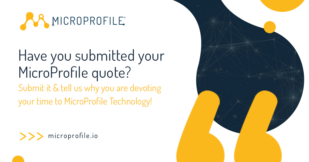 MicroProfileIO's tweet image. #WordOnTheStreet: What&apos;s your @MicroProfileIO quote? Submit it &amp;amp; tell us why you ❤️ devoting your time to #MicroProfileTechnology! microprofile.io/workinggroup/#… #ByCommunityForCommunity #SharingIsCaring #OpenSource