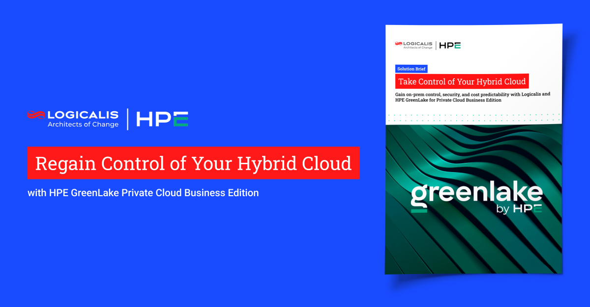 LogicalisUS's tweet image. Tired of unpredictable cloud costs? Logicalis + HPE GreenLake PCBE help organizations regain control of costs - and data security - while maintaining the agility of the cloud. Predict costs, control your data, and simplify your hybrid cloud. ow.ly/Jjj250XtzsP