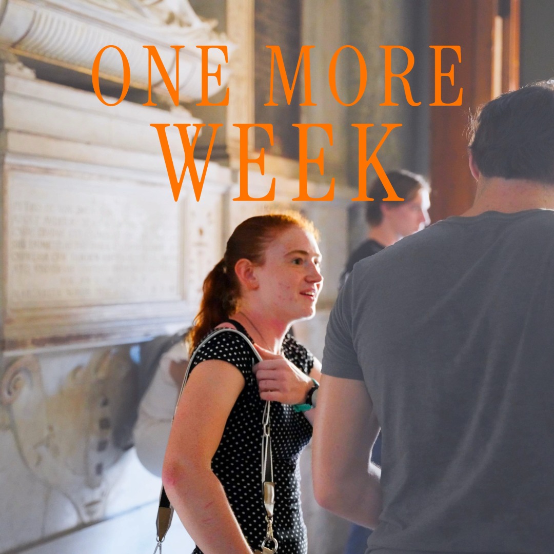 There is only one more week of classes left for our students here in Castel Gandolfo! 

Please keep them in your prayers as we head into finals week and traveling back home to family for the holidays!

#catholictech #finalsweek #classes #catholiceducation #castelgandolfo