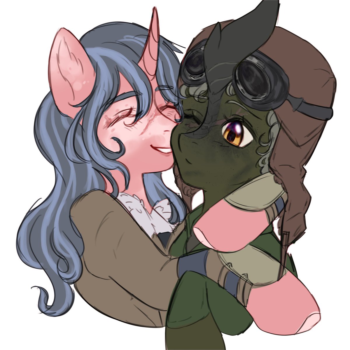 HeartInaMachine's tweet image. OC// Ego and friends