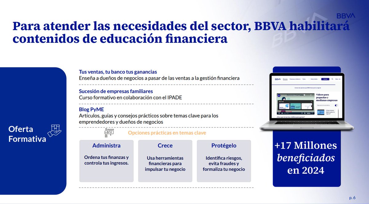 El tercer pilar es la educación. Con aliados educativos, se impulsan programas técnicos, financieros y empresariales, presenciales y digitales, para que las empresas del sector se profesionalicen y escalen sus modelos de negocio. #ImpulsoTextilCalzado