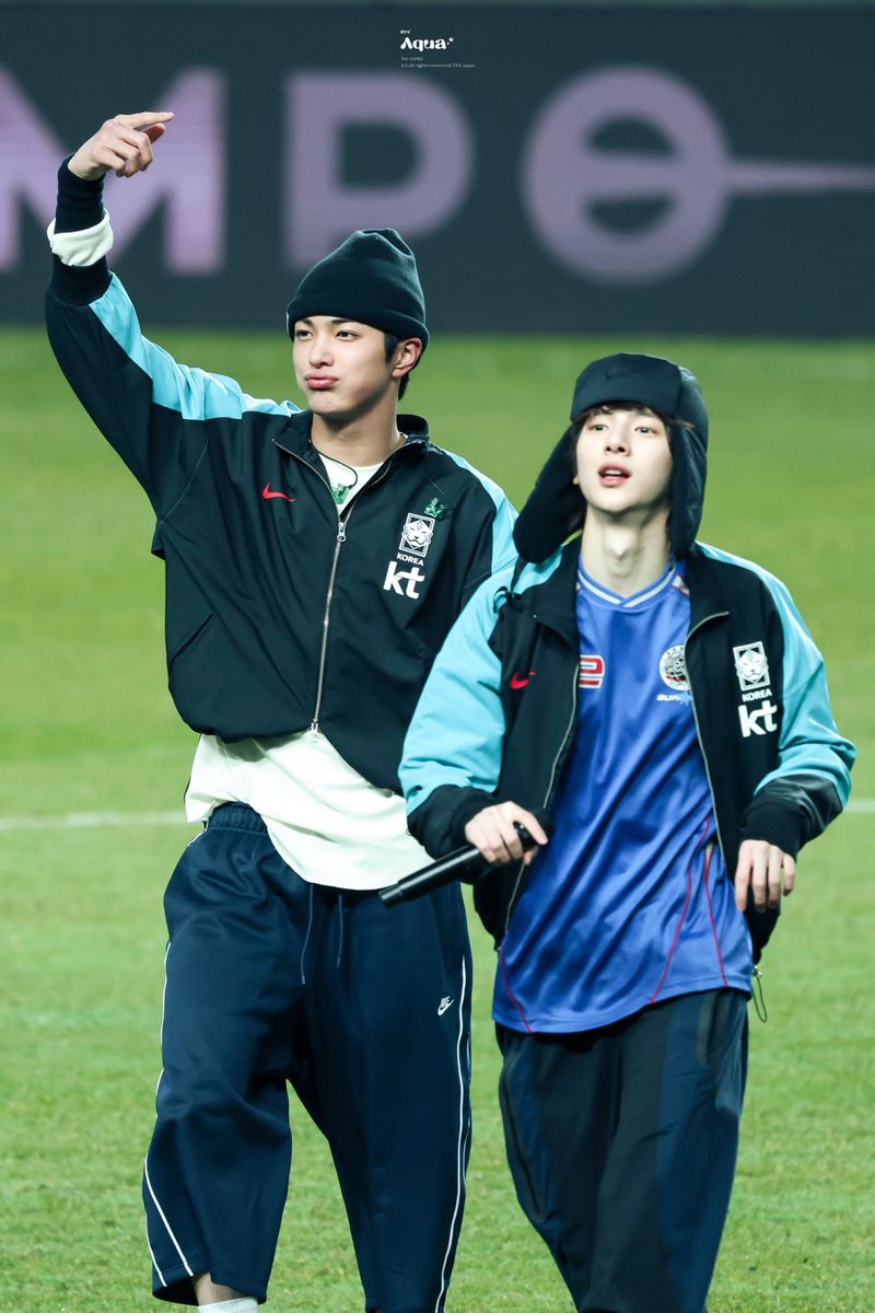 aqua_cortis's tweet image. 251118 ⚽️
#JUHOON #주훈 #KEONHO #건호 
#CORTIS #코르티스