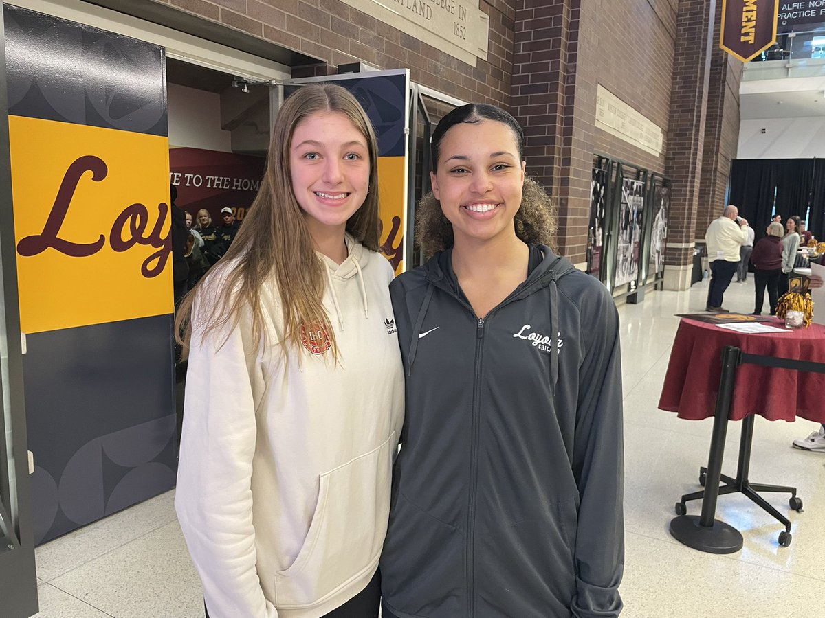 Big thanks to <a href="/RamblersWBB/">Loyola Women's Basketball</a> coaching staff for inviting me on a visit over the weekend!! Loved catching a game and spending a day in the city! Also so glad I got to see <a href="/Nevaeh_Dickman/">Nevaeh Dickman</a>!! 

<a href="/Adamjcall/">Adam Call</a> <a href="/CoachGuthLUC/">Allison Guth</a> 
<a href="/IBC16U3SSB/">Indiana Basketball Club 16U 3SSB</a> <a href="/FHSLadyTigersBB/">FHS Girls Basketball</a> <a href="/M14hoopsindy/">M14Hoops Indy</a>