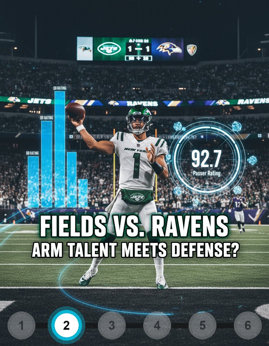 deepchampai's tweet image. 🏈 Justin Fields NFL Spotlight
Justin Fields is putting on a show for NFL against Baltimore Ravens.
Despite showing flashes of big-play ability with a 20% explosive play rate, Tyler Warren has only found the end zone 4 times (3 rece…
Fu…
#NFL #DeepChampAI #JustinFields #NYJ…