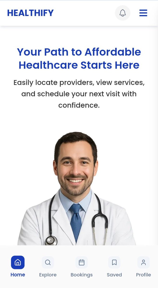 Adetokunbo30664's tweet image. 🚀 I recently started working on Healthify — a health platform where users can book appointments and locate nearby hospitals 🏥.
Still a work in progress, but I’m excited about how it’s coming together!

Check it out: healthify-umber.vercel.app  
#Nextjs #Supabase #Expressjs #MERN