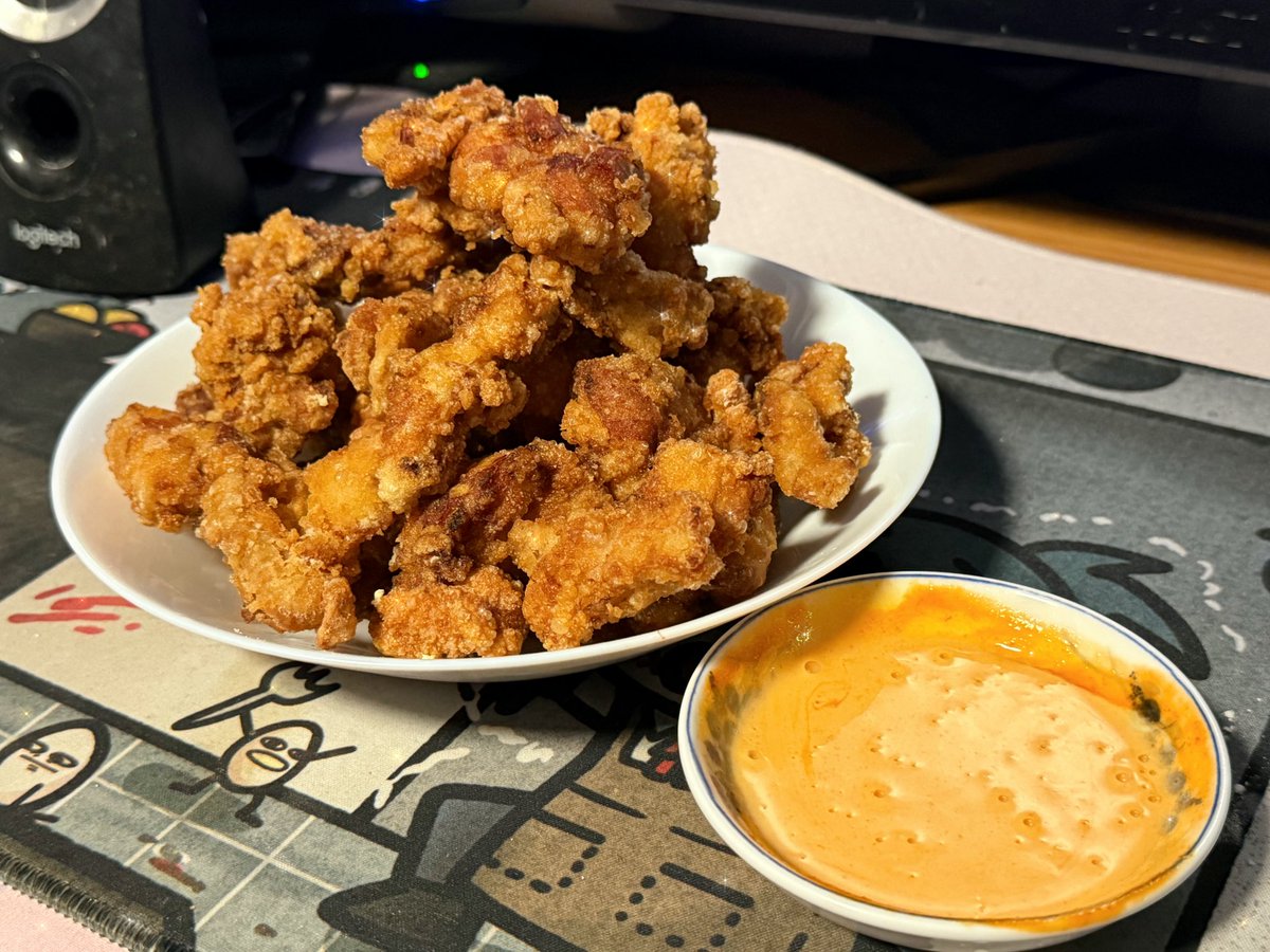 Zaddy and I cooked so hard today!! I had a really good time~! 🥹