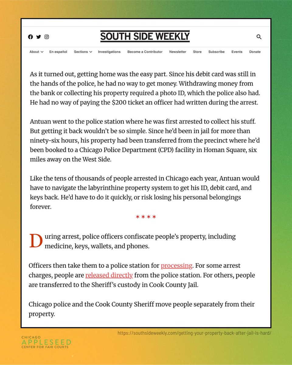 Chicago Appleseed Center for Fair Courts tweet media