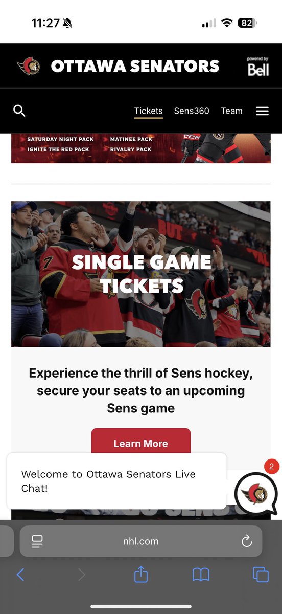 .<a href="/Senators/">Ottawa Senators</a> sponsor <a href="/djhamro/">HAMRO 🇨🇦</a>