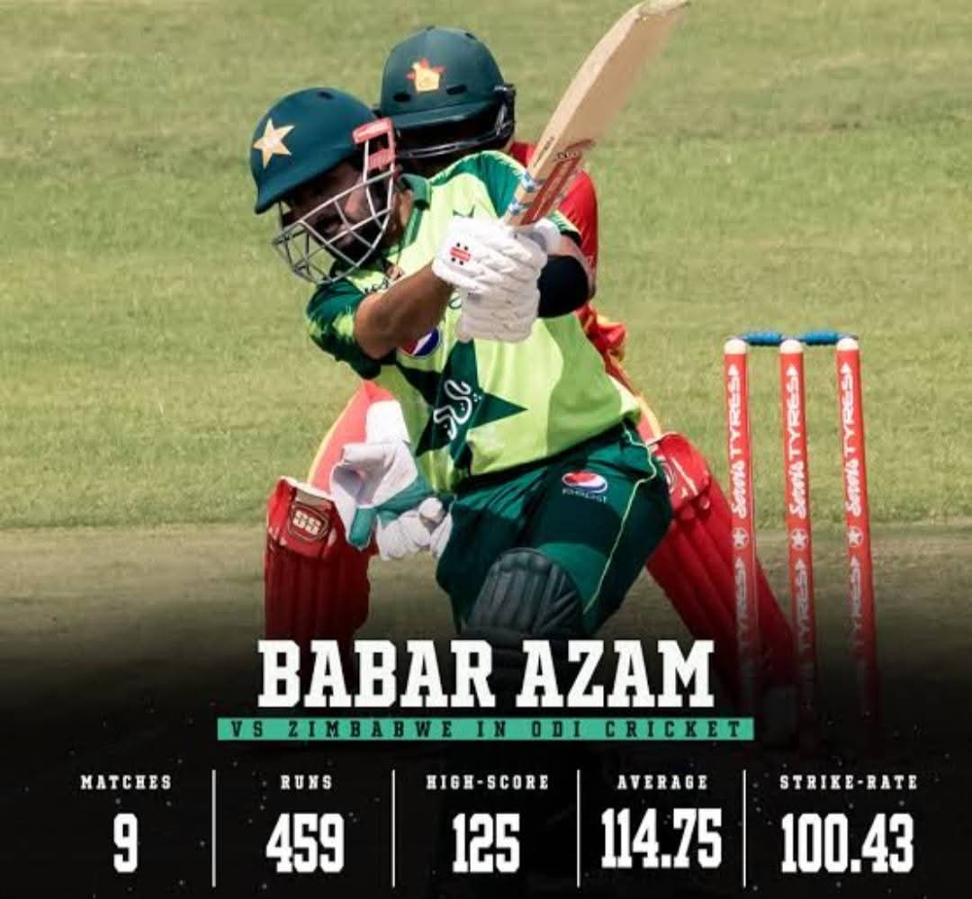vkpathan18's tweet photo. @Isthatmaaz Suwwar Ka Pilla Babar

Baap Of Zimbabwe 🔔🇿🇼 https://t.co/iVHt9fNEKF