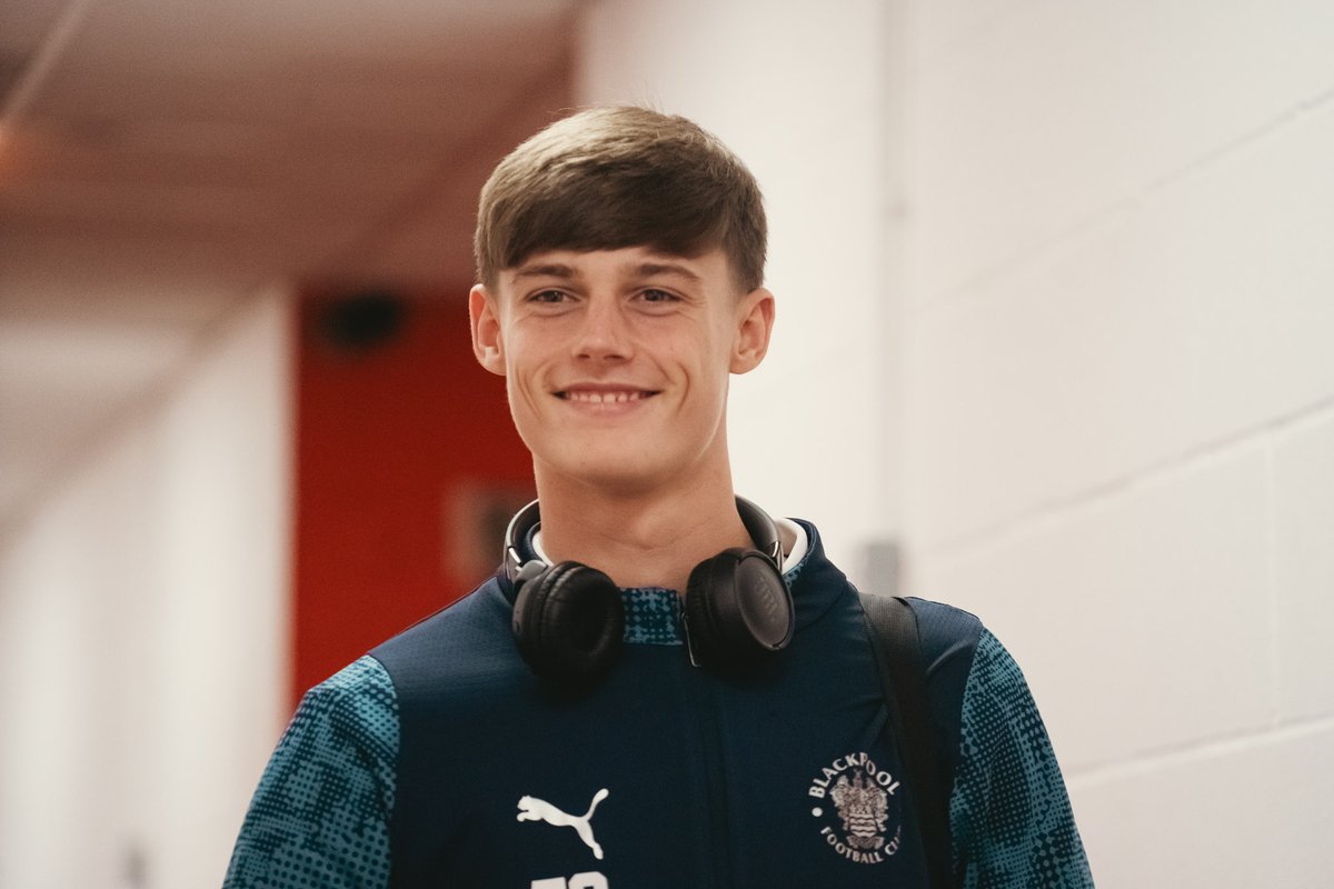 The Under-18's squad have arrived ahead of tonight's FA Youth Cup