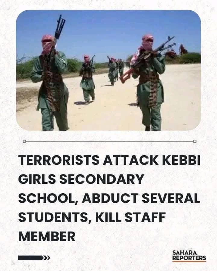 “Another heartbreaking report of schoolgirls being abducted. Our children deserve safety, education, and a future free from fear. Authorities must act fast, and communities must stay vigilant. Bring back our girls. 💔✊🏾”