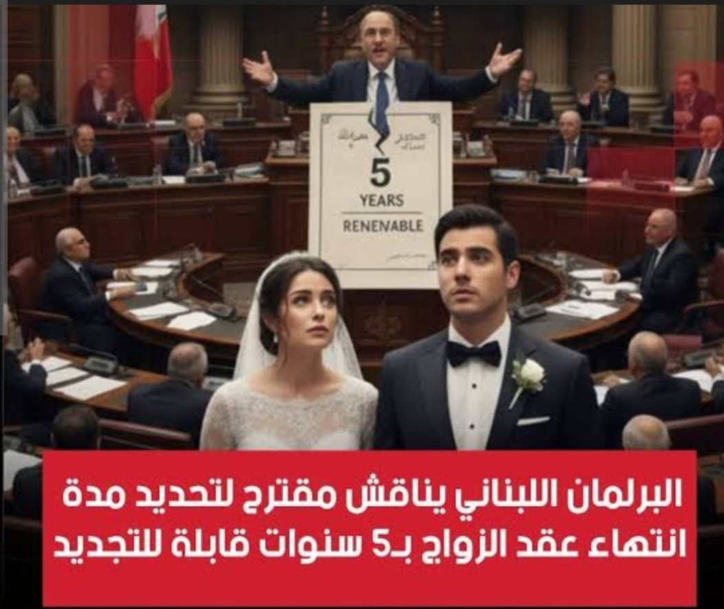 pedoooop's tweet image. قدم النائب اللبناني إلياس جرادي مشروع قرار يناقش حالياً .
دي حتي 5 سنين كتير يا راجل 😂😂
ممكن الواحد يتقدم لواحده تقول له انا مضيت ل محمد لو عاوزني انتظرني 5 سنين 😂😂😂