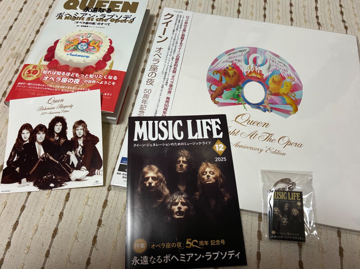 タワレコ渋谷のクイーン/オペラ座の夜　50周年記念フェア、かなり攻めてます！