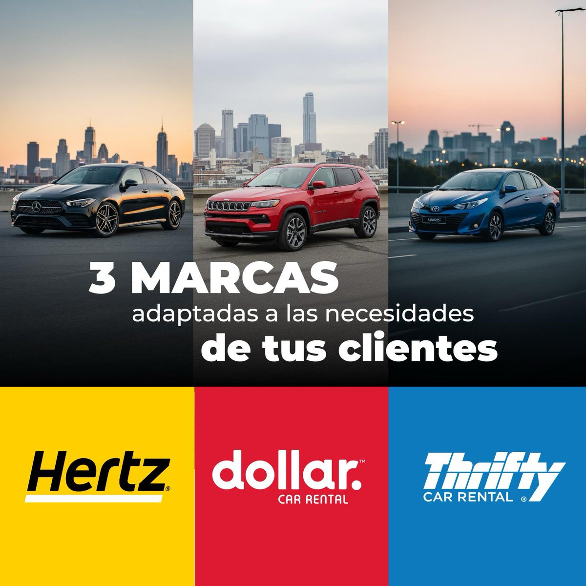alpiedeldeporte's tweet image. Felicidad es disfrutar cada kilómetro, a tu ritmo y con total libertad.
Viajes de vacaciones o trabajo, lo importante es moverte con comodidad y respaldo internacional.
🚗Reserva con Hertz, Dollar o Thrifty a través de MIFE Rentacar. ¡Tu viaje comienza aquí!
¡Indica que viste el…