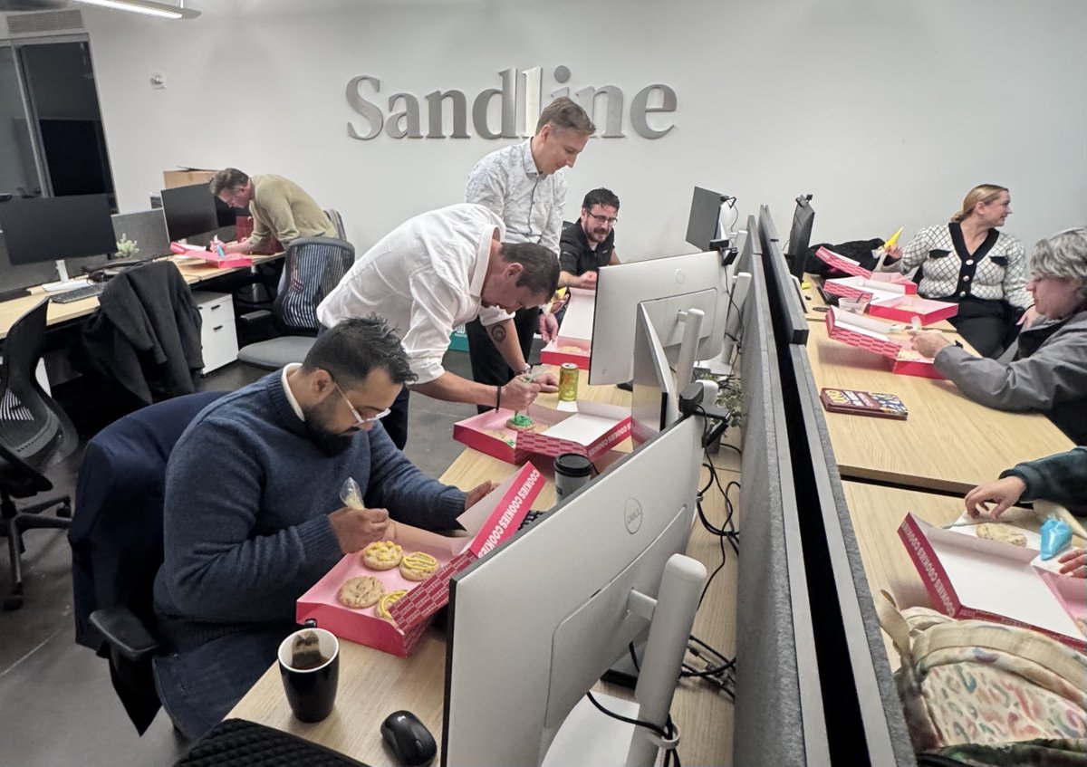 Sandline_Global's tweet image. Yesterday offered the sweetest pause 🍪. For a couple of hours, we traded inboxes for cookie boxes. Together with @milkbarstore, we welcomed friends, colleagues, and clients for a moment of connection in the midst of end-of-year madness.
#ClientAppreciation #EmployeeExperience