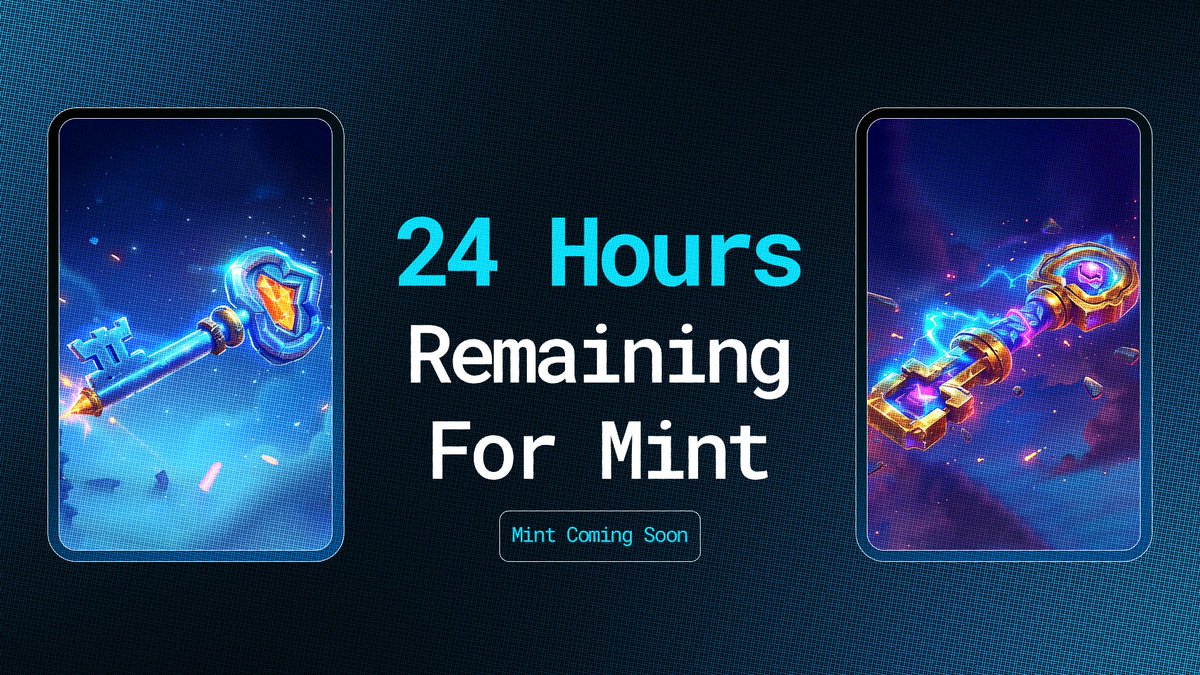 beeos_arenavs's tweet image. 24 hours left until The Vault opens!

Only 5,555 unique passes grant lifetime access to EarnMax draws and rewards.

 BeeOS holders, your guaranteed WL spots are secured🐝