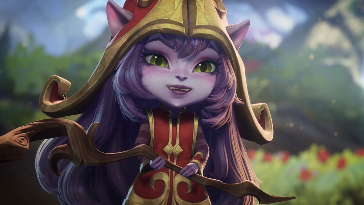 SSephyr's tweet image. Its also worth noting that she appears in lore &amp;amp; legends as she appeared in the bandle cinematic for bandle city (legends of runeterra!)