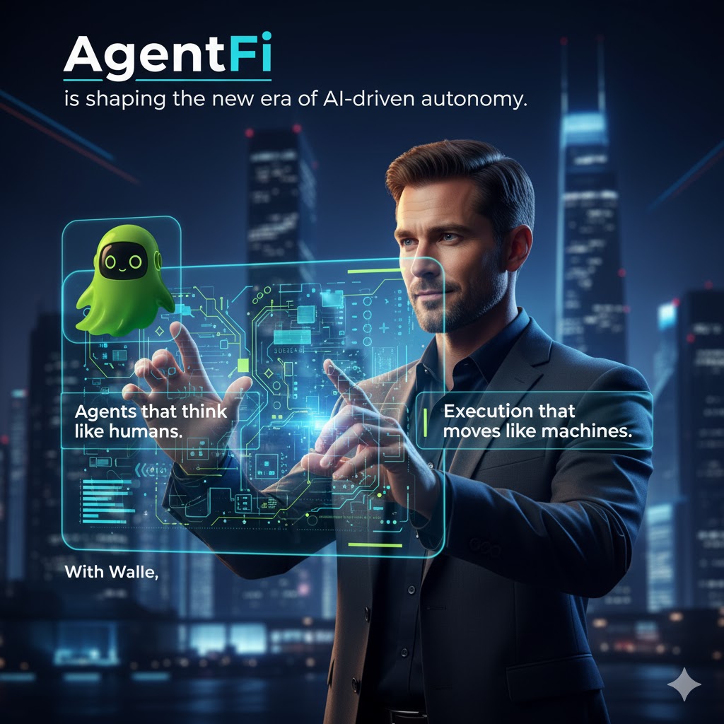 Daniella84991's tweet image. 5/
 With Walle, AgentFi is shaping the new era of AI-driven autonomy.
Agents that think like humans.
Execution that moves like machines.

Decisions that stay smart, safe, and adaptive.
This is DeFi powered by @walle_xyz.
 #WalleThreadContest