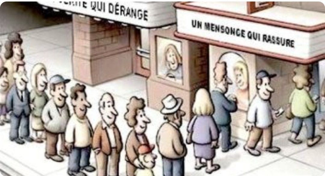 « il ne faut pas confondre la vérité avec l'opinion de la majorité. »