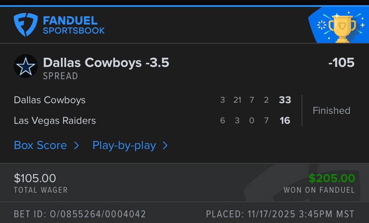 agentcnote's tweet image. Cowboys spread from last night was an easy cash! Got another good one for tonight! LFG! #CoryLive