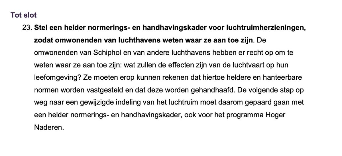 Tja, zo schuiven ze bij <a href="/MinIenW/">Ministerie van Infrastructuur en Waterstaat</a> met die luchtruimherziening. Het zal omwonenden helemaal niks opleveren, in tegenstelling tot al die mooie beloften van weleer. Weer geschiphold!!! tweedekamer.nl/kamerstukken/b…