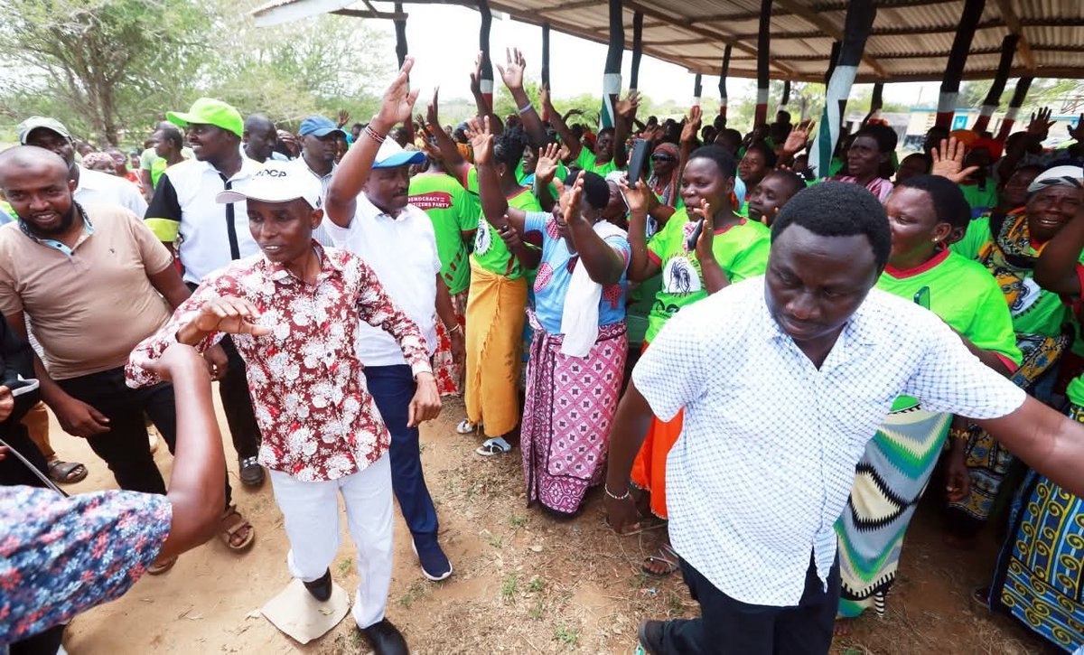rigathi's tweet photo. Our United Opposition team in Adu Market, Adu ward led by the my brother H. E. @skmusyoka, Hon. @EugeneLWamalwa and Sen. @Cleophasmalala have heard the voice of the people.
Our candidate on @DCP_Democracy ticket carrying the United Opposition mantle Hon. Stanley Karisa Kenga resonates with the people and carries their aspirations ahead of the 27th November 2025 by-elections for Magarini Constituency.
Great appreciation to our team; Sen. @KamauMurango, Kirinyaga; Sen. Shakilla Abdalla, Nominated; Hon. @Hon_Njeri_Maina, Kirinyaga; and Hon. David Mathenge, Kirinyaga.