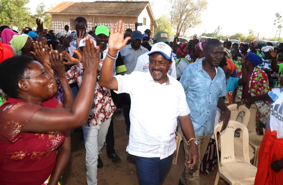 rigathi's tweet photo. Our United Opposition team in Adu Market, Adu ward led by the my brother H. E. @skmusyoka, Hon. @EugeneLWamalwa and Sen. @Cleophasmalala have heard the voice of the people.
Our candidate on @DCP_Democracy ticket carrying the United Opposition mantle Hon. Stanley Karisa Kenga resonates with the people and carries their aspirations ahead of the 27th November 2025 by-elections for Magarini Constituency.
Great appreciation to our team; Sen. @KamauMurango, Kirinyaga; Sen. Shakilla Abdalla, Nominated; Hon. @Hon_Njeri_Maina, Kirinyaga; and Hon. David Mathenge, Kirinyaga.