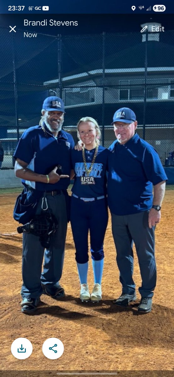 RandiLynStevens's tweet photo. Had a very productive weekend. Went .500 on the day. Including a walk off base hit to win the Championship Game. And was awarded the MVP for the tournament. @PuckettSoftball @CoachMeleah @ECCCSoftball @BelhavenSB_ @MGCCCSoftball https://t.co/L5CRuBXr0N