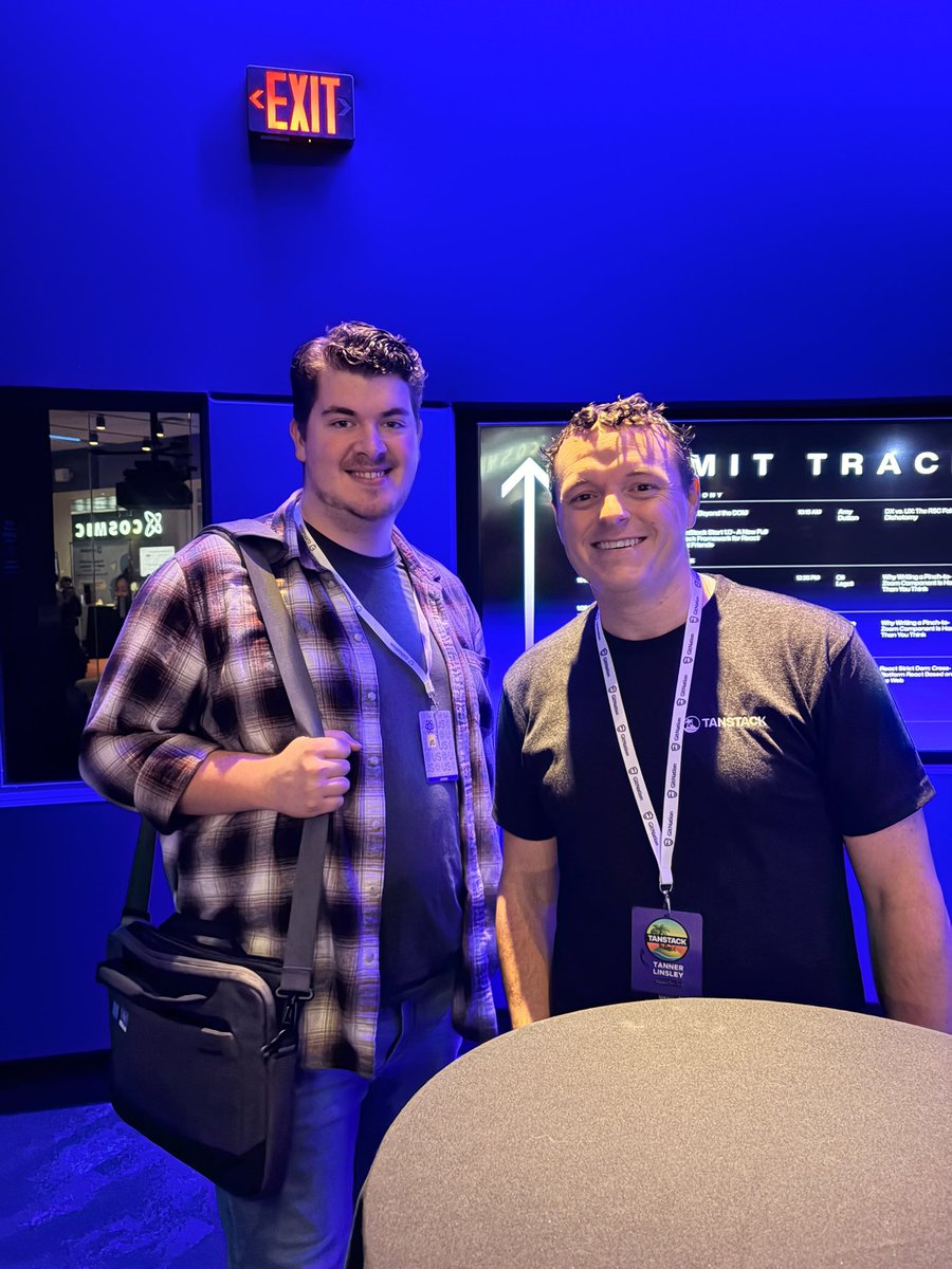 chrisyatesdev's tweet image. Had a great discussion with @tannerlinsley about view transition support in Tanstack Router/Start. Can’t wait to give it a spin! #ReactSummitUS