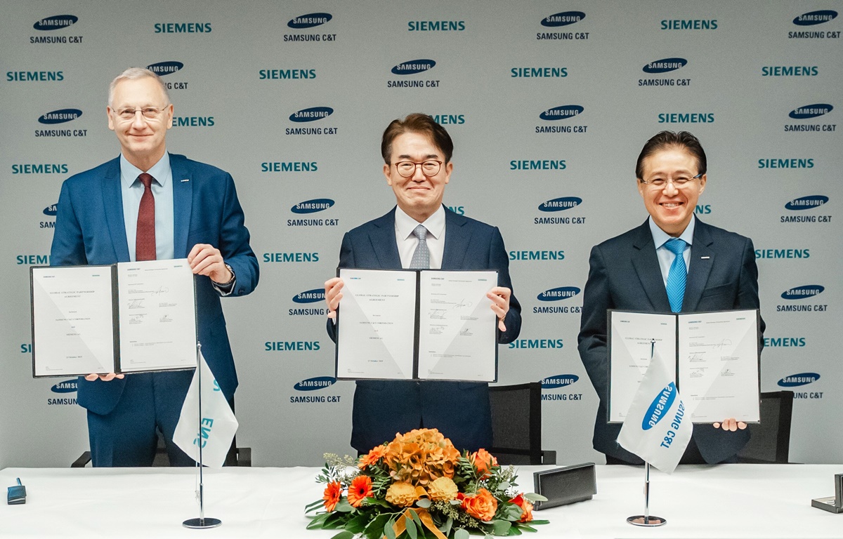 nittinpatil's tweet image. Siemens Smart Infrastructure, Samsung C&amp;amp;T Collaborate to Drive Next-Gen Infrastructure Projects

dailycadcam.com/siemens-smart-… via @dailycadcam 

@Siemens @SiemensInfra #SamsungC&amp;amp;T #Infrastructure #EPCProjects #Automation #Construction #Digitalization #Electrification