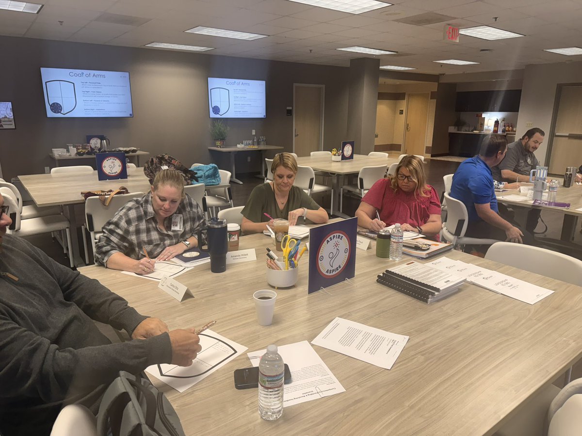 BallastShawna's tweet photo. Aspire! Great morning working with our aspiring principals! Excited to add the Emotionally Effective Leader component as we took a deeper dive into self-perception and self expression. #risddreambig #risdleadandlearn #risdAspire https://t.co/YXvTabRFxz
