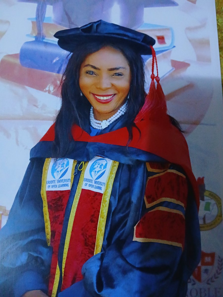 eeps_initiative's tweet image. Heartfelt congratulations, Dr. Juliet Ebine, our Executive Director/Founder! Your doctorate in Peace Studies and Conflict Resolution is a testament to your tireless efforts towards creating positive change. We&apos;re proud to have you at the helm! 🎓💕 #NewDr #PeaceBuilder&quot; #EEPSI