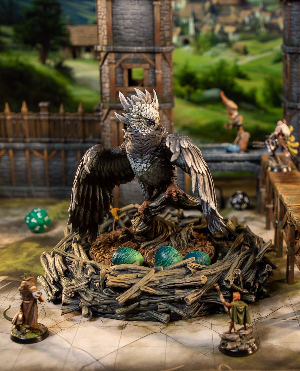 lootstudios_'s tweet image. Its wings tear the sky apart! 🪽

Zephyra will do everything to retrieve her eggs in Loot&apos;s Fantasy bundle, DAWNKEEP ASSAULT. Subscribe now to any Loot&apos;s Fantasy plans, and get this and other incredible minis.

#VillageFantasy #TabletopRPG #TabletopGaming #PaintedMinis #3DPrint