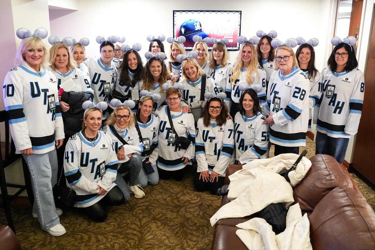utahmammoth's tweet photo. Nothing better than playing in front of family 🩵 https://t.co/hJgZaQqmmm