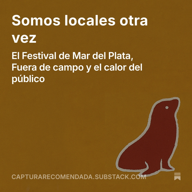 Ya se puede leer mi balance del Festival de Cine de Mar del Plata y Fuera de campo. Dejo el link acá abajo.