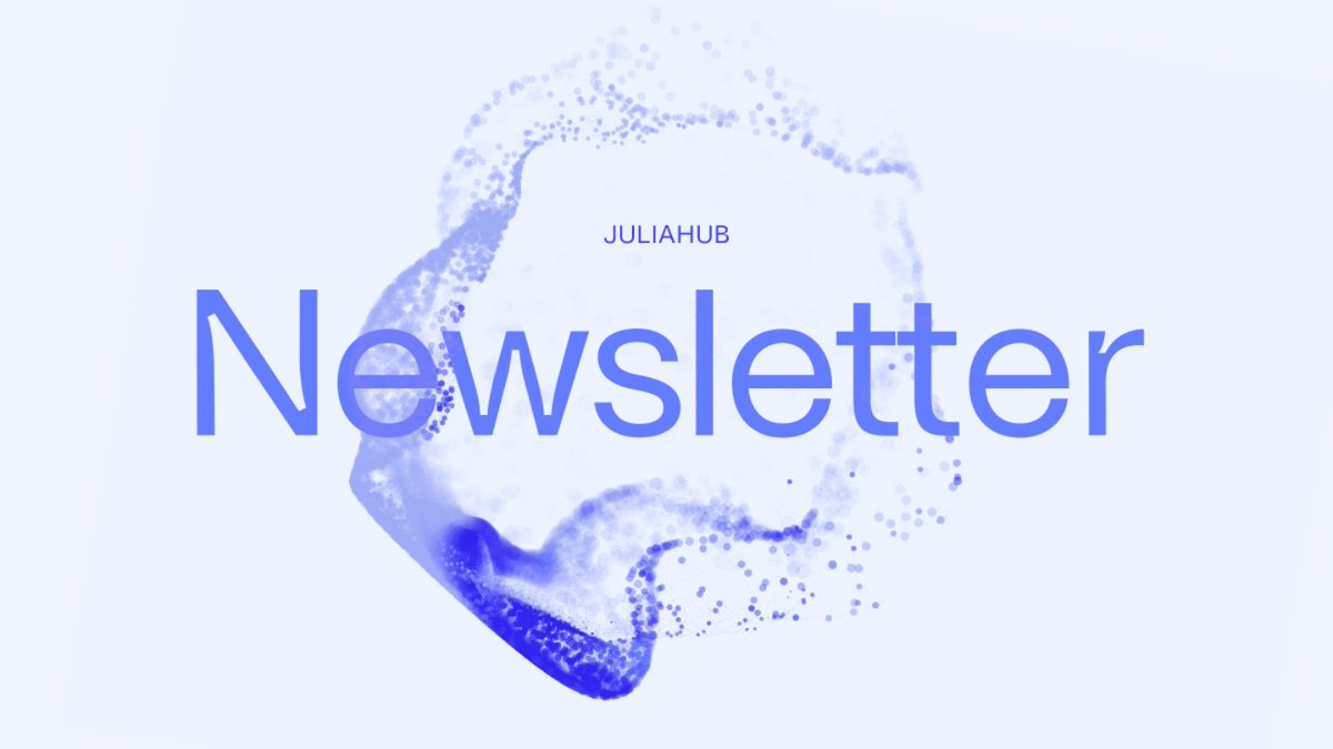 The November JuliaHub Newsletter is here!

This month brings a mix of JuliaHub updates and news from the wider Julia community—including Dyad’s image-to-model #AI demo, the #Dyad Studio 1.2.0 release, Julia workshops at MIT and NTNU, new open-source tools, and upcoming webinars.