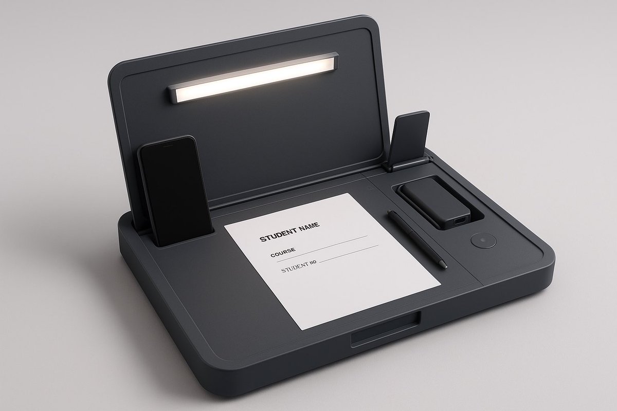 andrson_94_'s tweet image. ببدا بفكرتي :

اول شي بسمي المنتج ez tablets ليش؟

لانه حرفيا هذا المنتج راح يسهل اشياء كثيرة 

تخيل يكون عندك طاولة صغيرة…
لكن مو أي طاولة.
طاولة تشحن جهازك، تنور لك، تطبع لك، وتمسك جوالك… وكلها بحجم لابتوب!

وين ما تروح…
مذاكرتك، أدواتك، شغلك… كلها تصير معك في يد وحدة….