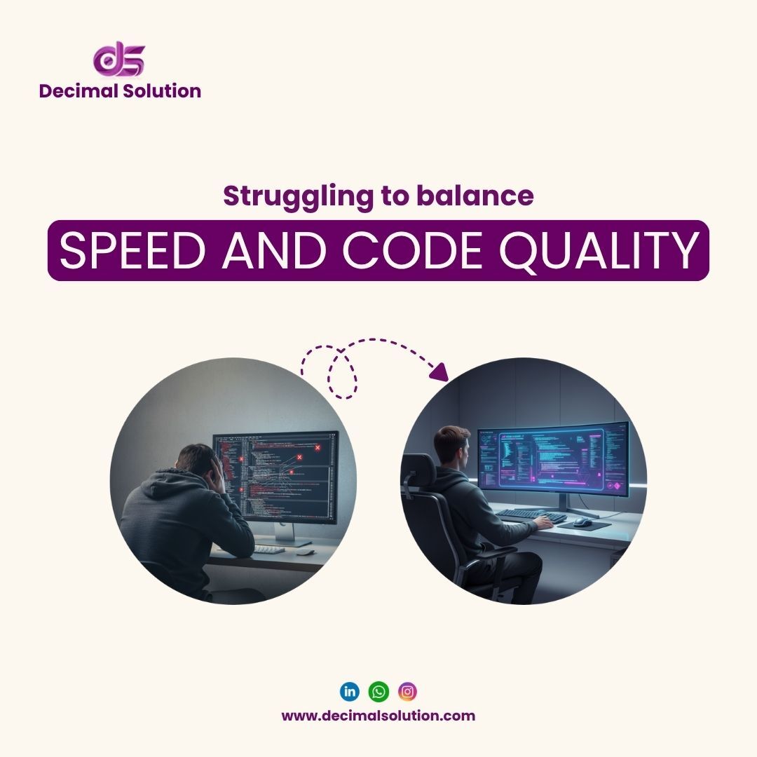 DecimalSolution's tweet image. Old Code vs Smart Code: The Future of Development Starts Here 
Visit now: decimalsolution.com
#AI #SoftwareDevelopment #SmartCode #Automation #TechInnovation #DigitalTransformation #AITools #CodingFuture #DevCommunity  #TechTrends #Innovation #Developers #NextGenTech