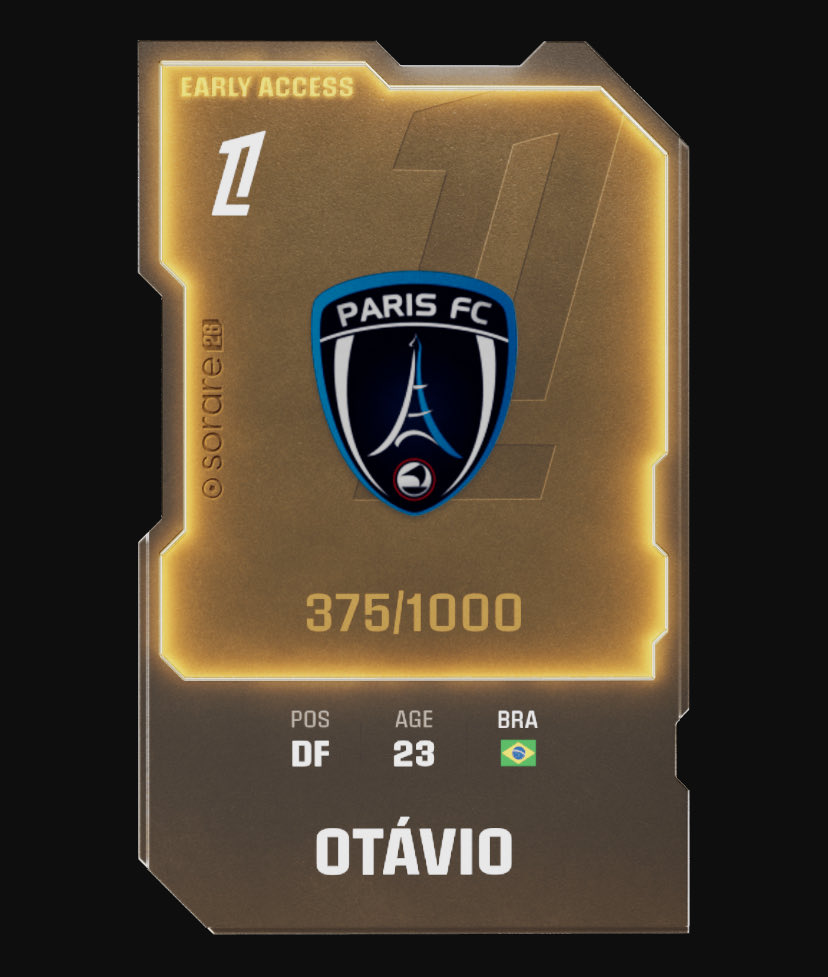 #Sorare 

Pour la reprise des championnats lors de la GW 29, je vous propose à 100 like un nouveau giveaway : 

👕 Maxime de Cuyper - 🇧🇪 - DF (carte Off Season)

Si le post atteint 200 like, j’ajoute Otavio In Season😃

À vos ♥️ et j’organise ça demain