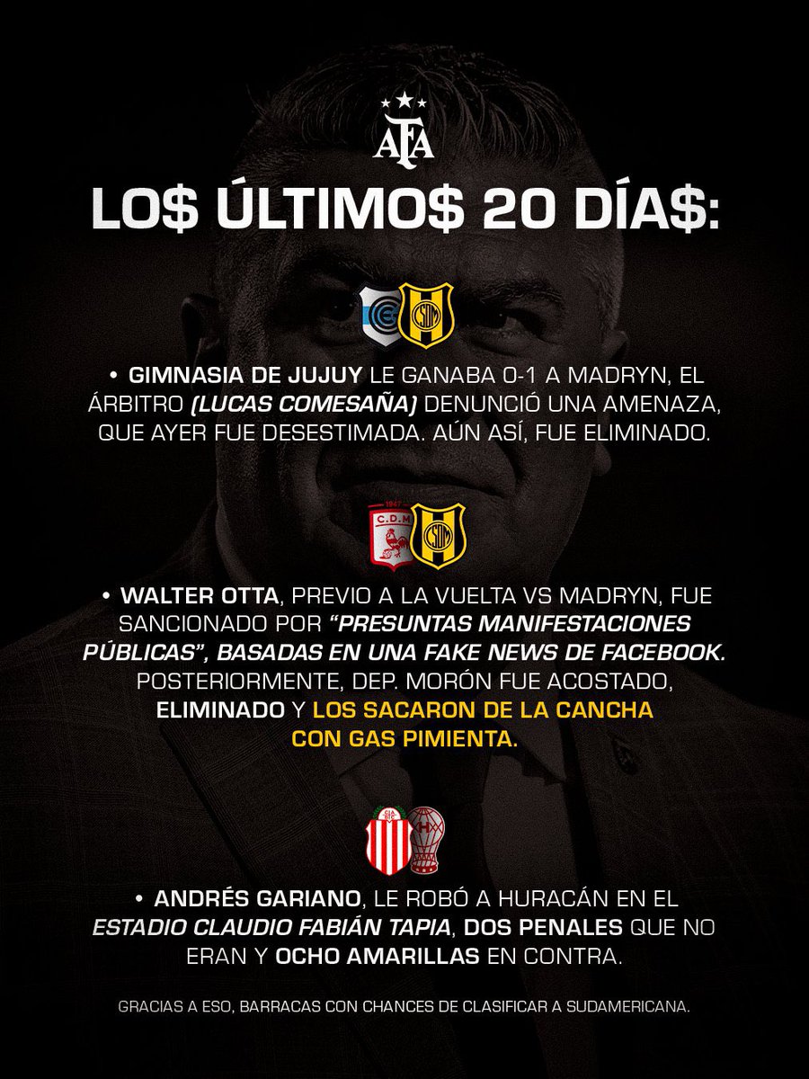 Cuando dicen que Catar nos salio caro, es realmente verdad. Yo posta no puedo creer que a ciertos referentes de la selección no le llegue que pasan estas cosas en nuestro futbol. Peor es q haya personas que defiendan esto