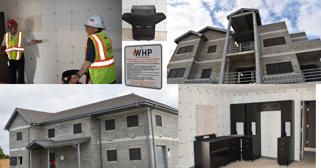 We are so thankful for Spring Fire Legend W.W. "Cotton" Weaver. Today for the first time, Chief Weaver stepped inside Spring Fire's new burn buildings in the complex that carries his name. 
Here is a sneak peak. There is more to follow, so stay tuned....
#firetrainingcenter