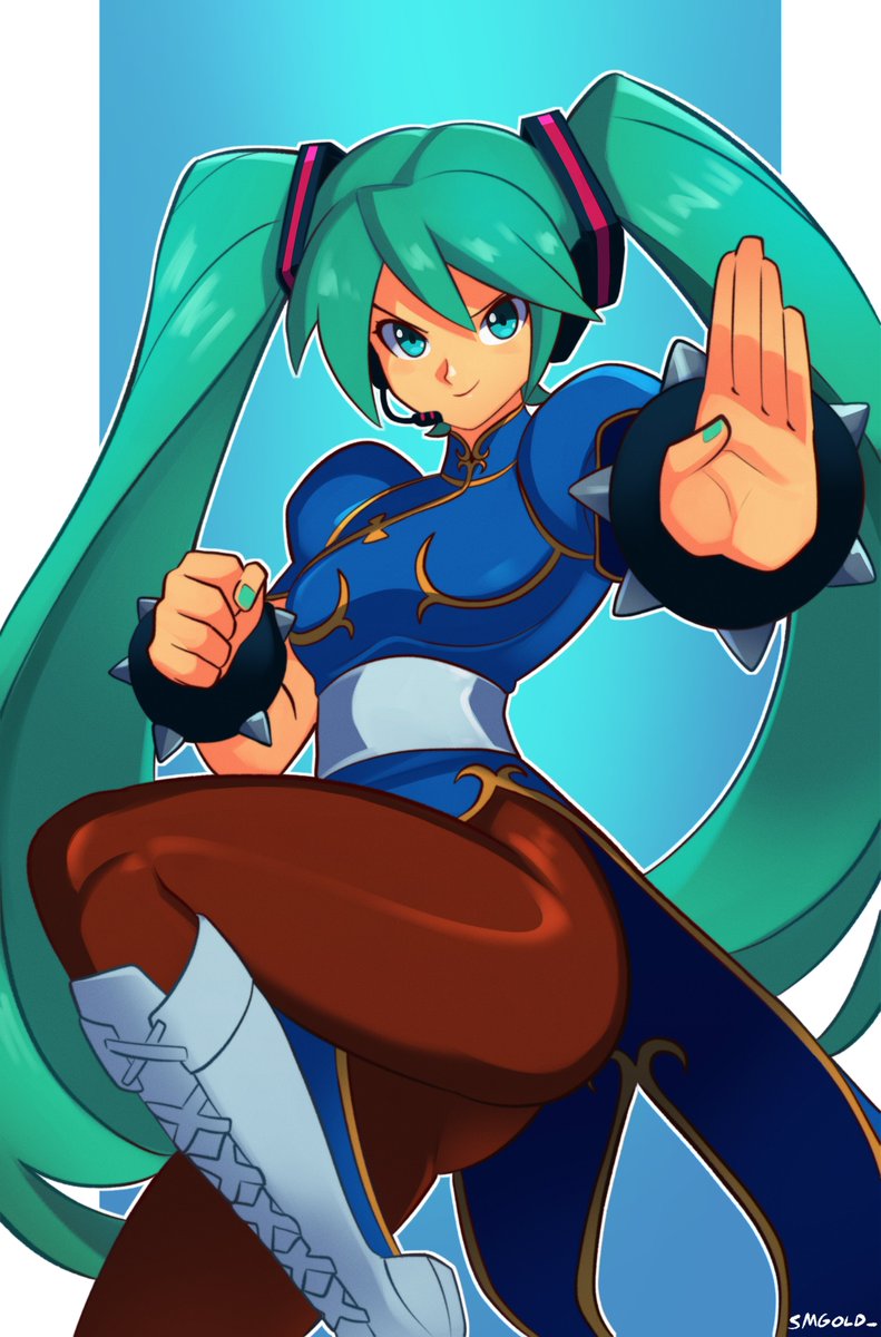 Miku x Chun-Li