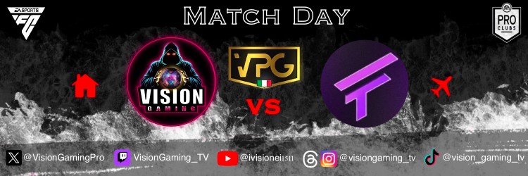 🔮 MATCHDAY 🔮
🏆 <a href="/VPGItaly/">Virtual Pro Gaming Italy 🇮🇹</a>
📅 18/11/2025
🕙 22:40
🆚️ <a href="/DFEsportsPro/">DarkFury Esports</a> 

🖥 twitch: twitch.tv/visiongaming_t…