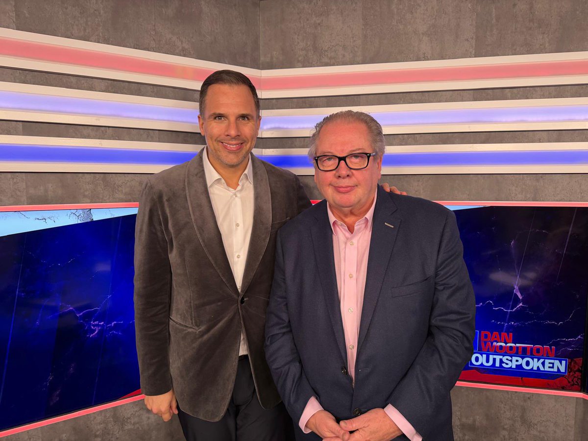 danwootton's tweet image. Mike Graham is finally free - and today he is unleashed on Dan Wootton Outspoken.
@Iromg 🇬🇧
